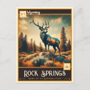 Rock Springs, Wyoming Briefkaart