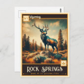 Rock Springs, Wyoming |  Briefkaart (Voorkant / Achterkant)