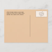 Rock Squirrel on Rock Nibbling Snack, Grand Canyon Briefkaart (Achterkant)