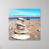 Rock Stacking Canvas Afdruk (Voorkant)