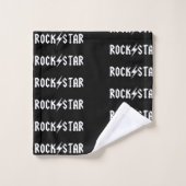 Rock Star Bad Handdoek (Wasdoekje)