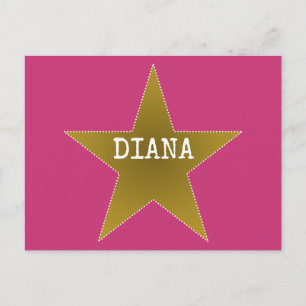 Rock Star Birthday Bedankt voor Briefkaart Pink Go