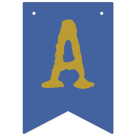 Rock Star Bonne fête d'anniversaire bannière Blue  (Deuxième drapeau)