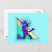 Rock Star Briefkaart (Voorkant / Achterkant)