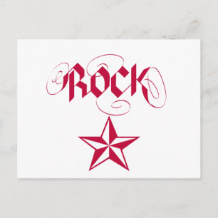 Rock Star Briefkaart