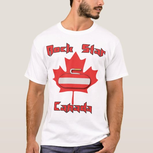 Rock Star Canada Curling Shirt (Voorkant)