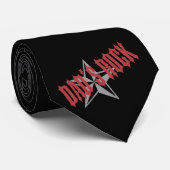 Rock Star Dad ~ Vaderdag Stropdas (Opgerold)