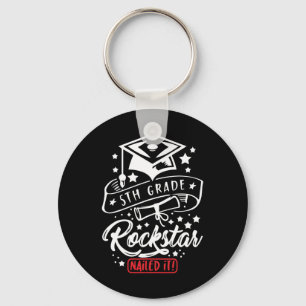 Rock Star, de vijfde klas, heeft het grappige eind Sleutelhanger