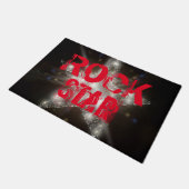 ROCK STAR DEURMAT (Schuin)