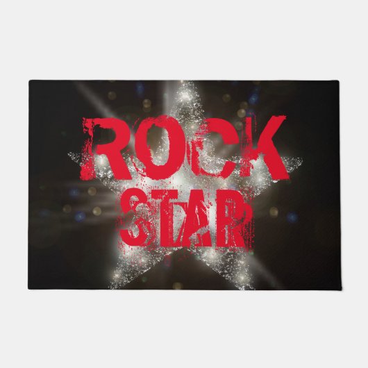 ROCK STAR DEURMAT (Voorkant)