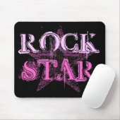 Rock Star Diva mousepad Muismat (Met muis)