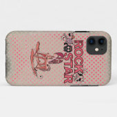 Rock star drôle cheval à bascule iphone 5 coque (Dos (Horizontal))