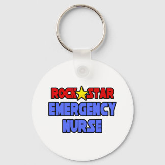 Rock Star Emergency Nurse Sleutelhanger