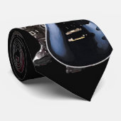 Rock Star Grunge Art Stropdas (Opgerold)