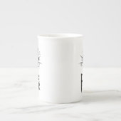 Rock Star Hand Symbol Porselein Kop (Voorkant)