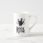 Rock Star Hand Symbol Porselein Kop (Rechts)