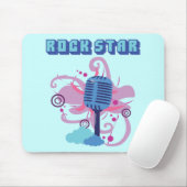 Rock Star Microphone Muismat (Met muis)