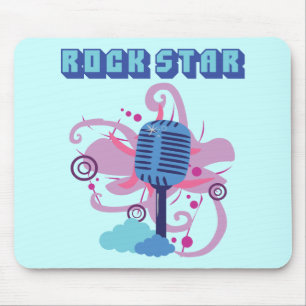 Rock Star Microphone Muismat