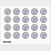 Rock Star Monkeys Gepersonaliseerde Sticker Sheets (Vel)