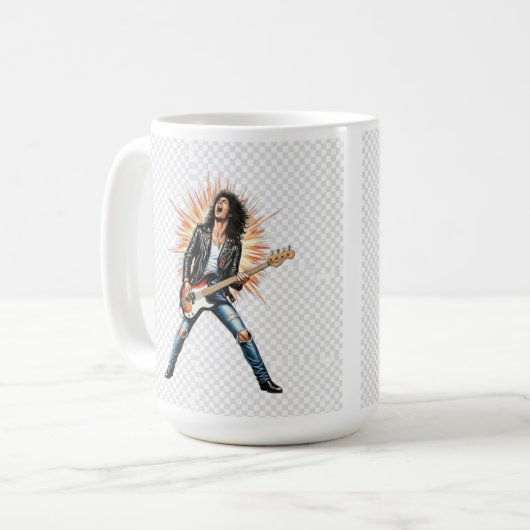 Rock star mug (Devant gauche)