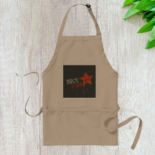 Rock Star Music Apron Standaard Schort