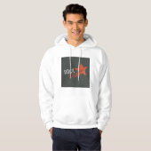 Rock Star Music Mannen Hoodie (Voorkant volledig)