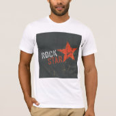 Rock Star Music Mannen T-Shirt (Voorkant)