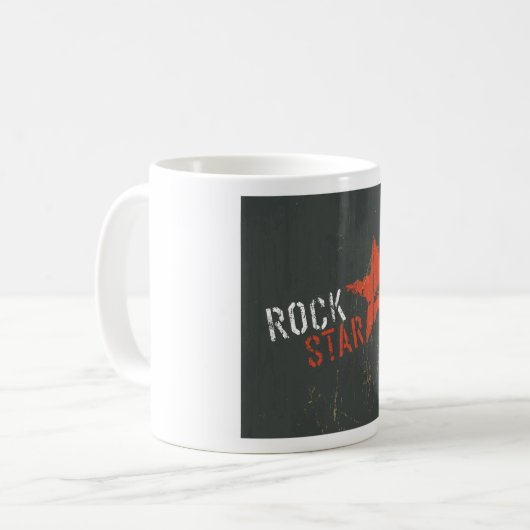 Rock Star Music Mug (Devant gauche)