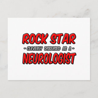 Rock Star...Neuroloog Briefkaart