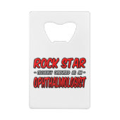 Rock Star...Ophtalmologiste (Dos)