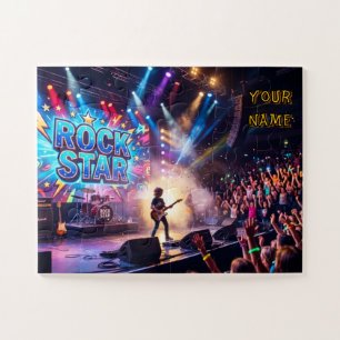 Rock Star Over Groot Puzzel