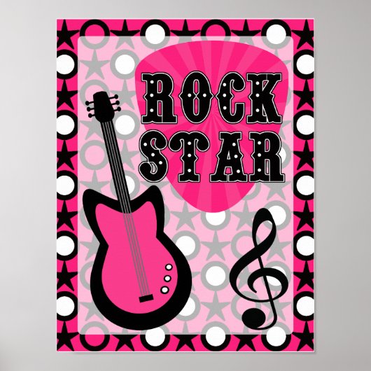 Rock Star Poster (Voorkant)
