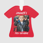 Rock Star Premier Anniversaire Vinyl Record Rouge  (devant)