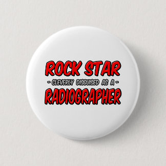 Rock Star .. radiologe Ronde Button 5,7 Cm