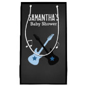 Rock Star Rock a Bye Baby shower sac cadeau (Devant)