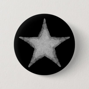 Rock Star Ronde Button 5,7 Cm