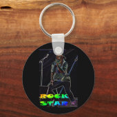 Rock Star Sleutelhanger (Voorkant)
