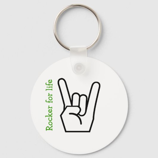 Rock Star Sleutelhanger (Voorkant)