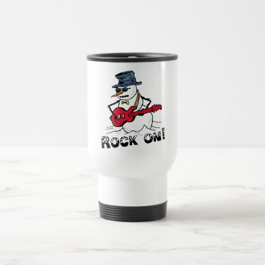 Rock Star Snowman Mug (Centre)