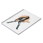 Rock star spiral notebook notitieboek (Linkerzijde)