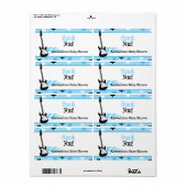 Rock Star Waterfles Label (Full Sheet)