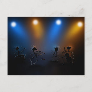 Rock Stars Briefkaart