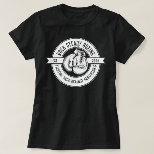 Rock Steady Boxing Fight Against Parkinson's 1019 T-shirt (Design voorkant)