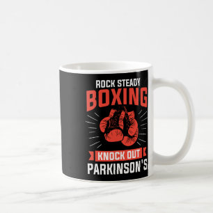 Rock Steady Boxing Knock uit Parkinson Boxer Koffiemok