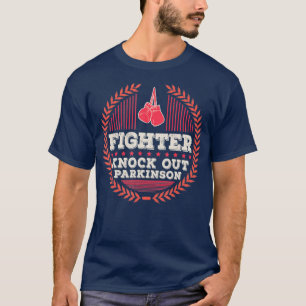Rock Steady Boxing Parkinson Parkinsons Month T-shirt
