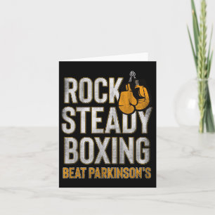 Rock Steady Boxing Parkinson's Autumn Glove Vinta Kaart