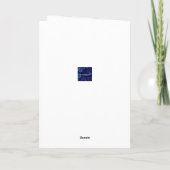 Rock ster draak Verjaardag Kaart (Achterkant)