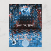 ROCK STER Verjaardag Muzikale Dansfeest Bedankt