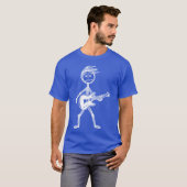 Rock Stickman Guitarist gift T-shirt (Voorkant volledig)
