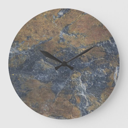 Rock Stone Texture Large Clock Grote Klok (Voorkant)